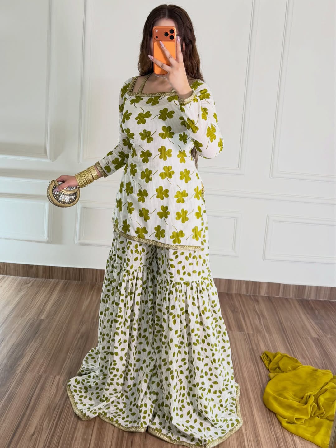 Olive Bloom 3 Piece Set - Shahriar Premium