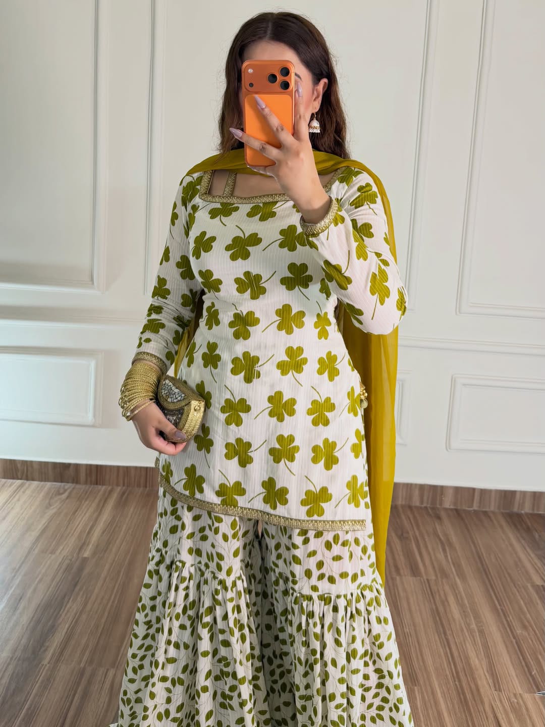 Olive Bloom 3 Piece Set - Shahriar Premium