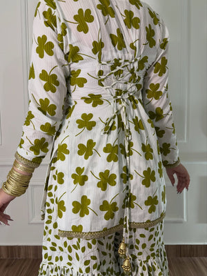 Olive Bloom 3 Piece Set - Shahriar Premium