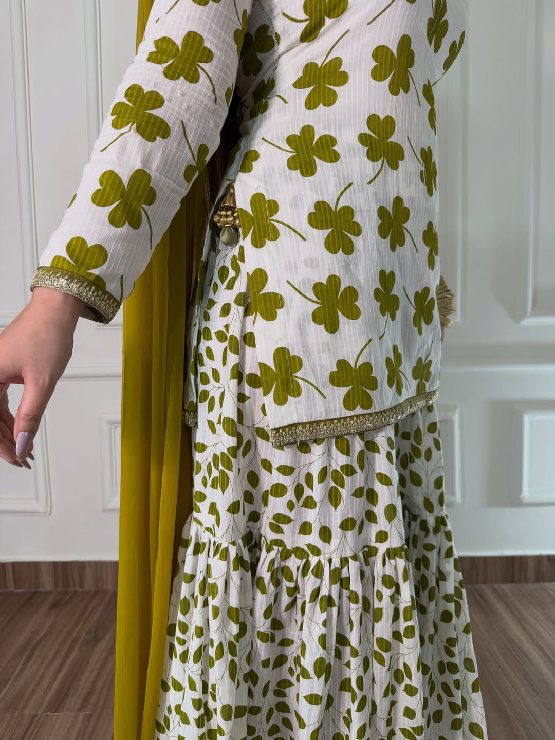 Olive Bloom 3 Piece Set - Shahriar Premium