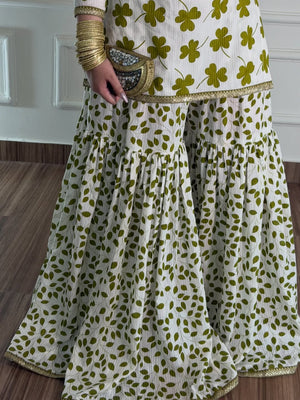 Olive Bloom 3 Piece Set - Shahriar Premium
