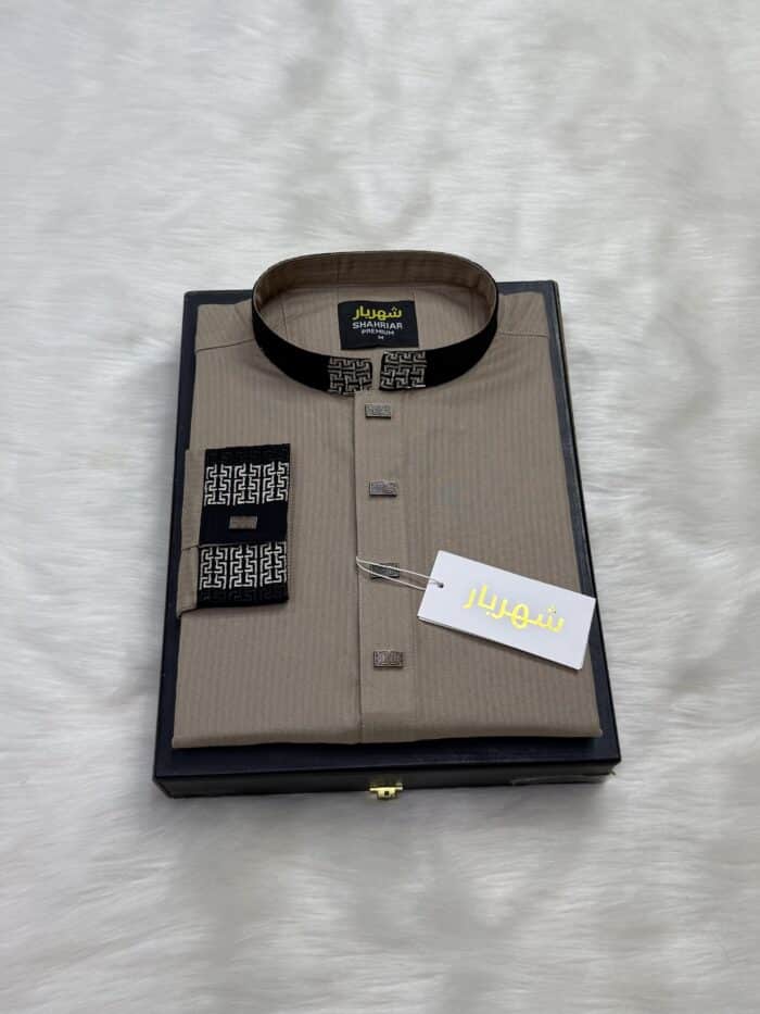 Calligraphy Kof Khaki কোড-285 - Image 4