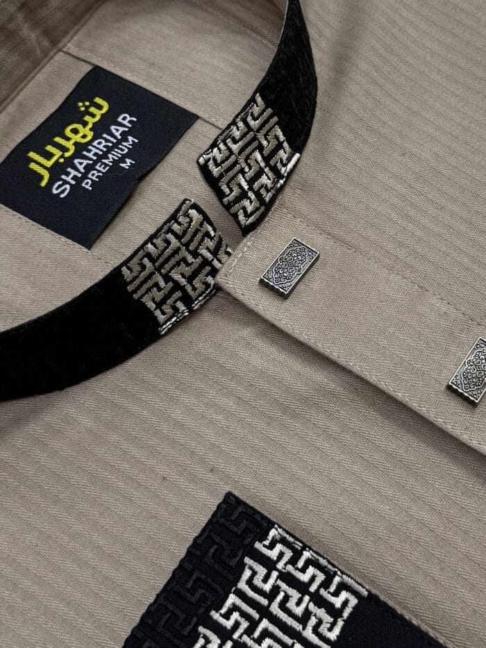 Calligraphy Kof Khaki কোড-285 - Image 3